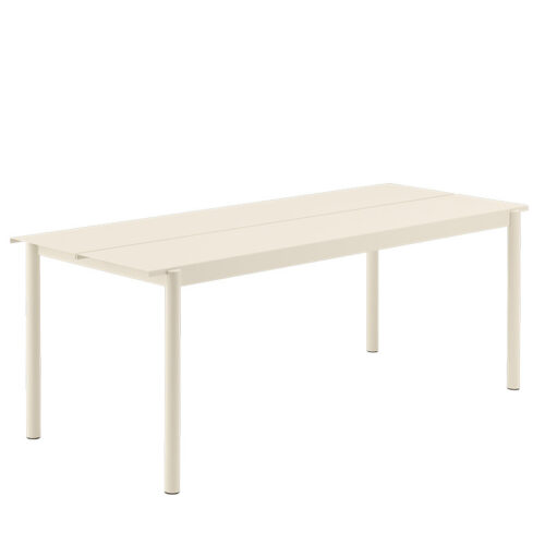 Muuto Linear Bord Hvid 200 x 75 cm