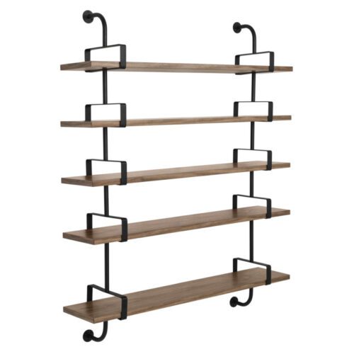 Gubi Démon 2 Brackets Hylde 155 cm. 5 Hylder Valnød