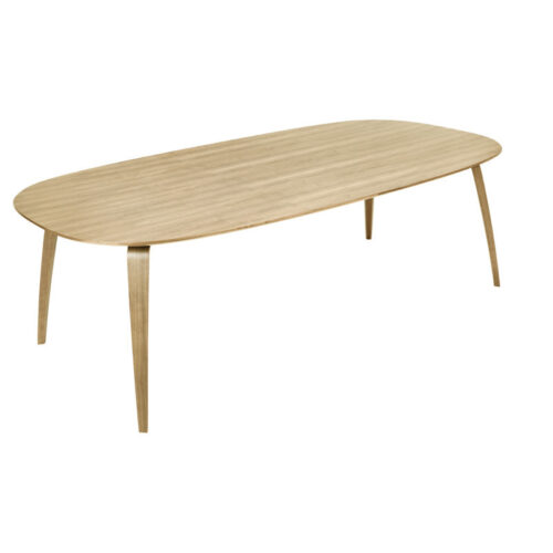 GUBI Spisebord Ellipse i Eg