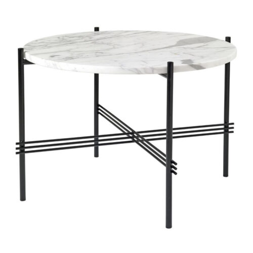 Gubi TS Sofabord Hvid Marmor Ø55