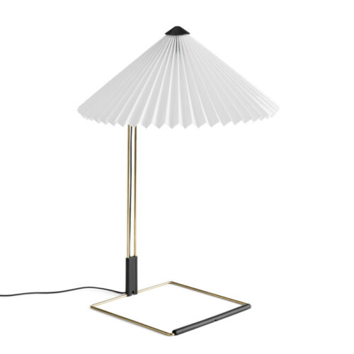 HAY Matin Bordlampe L Hvid