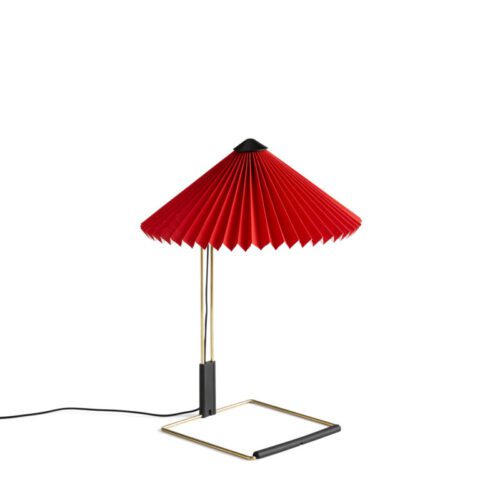 HAY Matin Bordlampe S Rød
