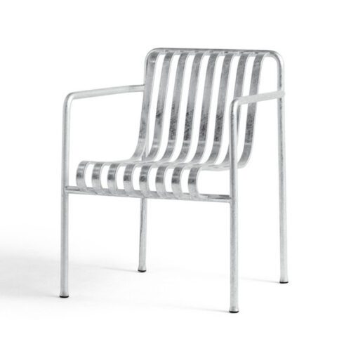 HAY Palissade Dining Armchair Hot Galvanised