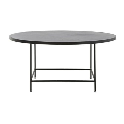 House Doctor Balance Sofabord Sort Ø100 Cm.