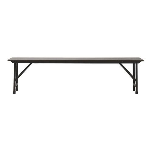 House Doctor Party Bænk Sort L160 Cm.