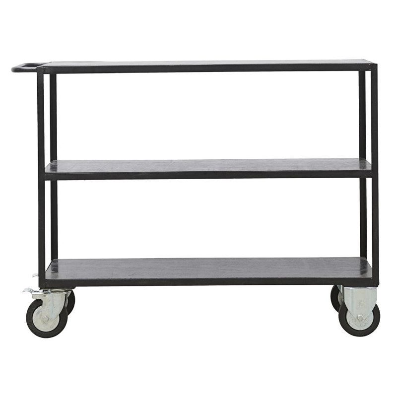 House Doctor Reol M. 4 Hjul H98 Cm. Sort