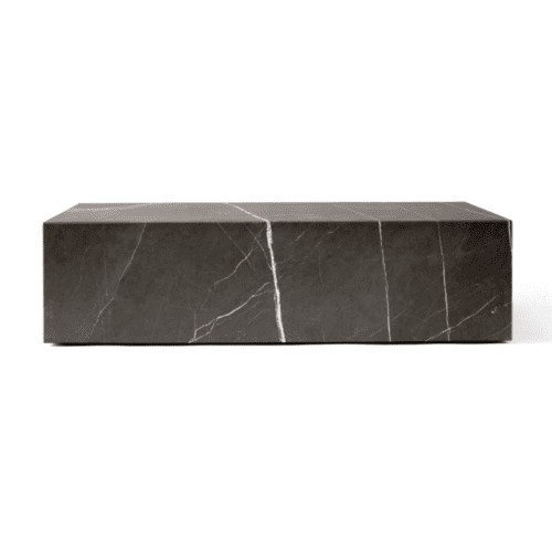 Menu Plinth Sofabord Low Brun Marmor