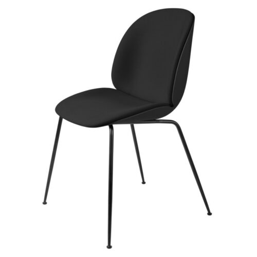 Gubi Beetle Spisebordsstol Steelcut Sædepolstring Sort