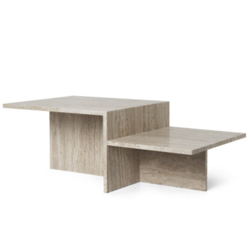 Ferm Living Distinct Sofabord Travertine