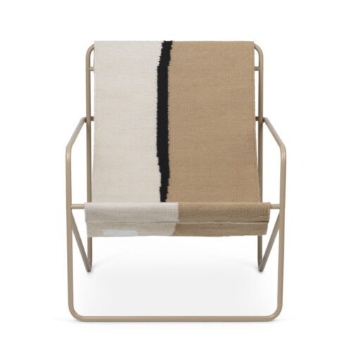 Ferm Living Desert Loungestol Cashmere/Soil