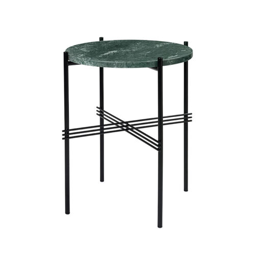 Gubi TS Lounge Table grøn marmor lille