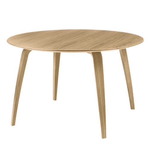 Gubi Spisebord, Rundt, i eg
