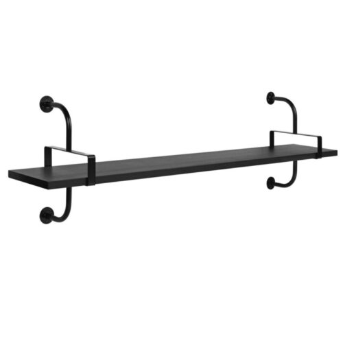 Gubi Matégot Demon 1 Hylde Sortbejdset Ask (Bredde 155 cm)