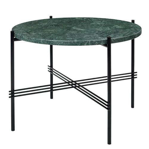 Gubi TS Table Grøn Marmor Sofabord Ø55