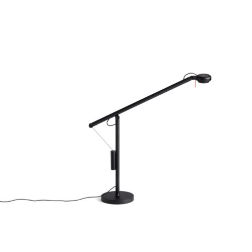 HAY Fifty-Fifty Mini Bordlampe Sort