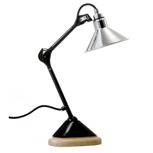 Lampe Gras Bordlampe No. 207 Sort-Krom