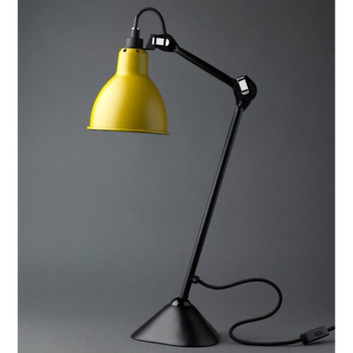 Lampe Gras Bordlampe No. 205 Sort-Gul