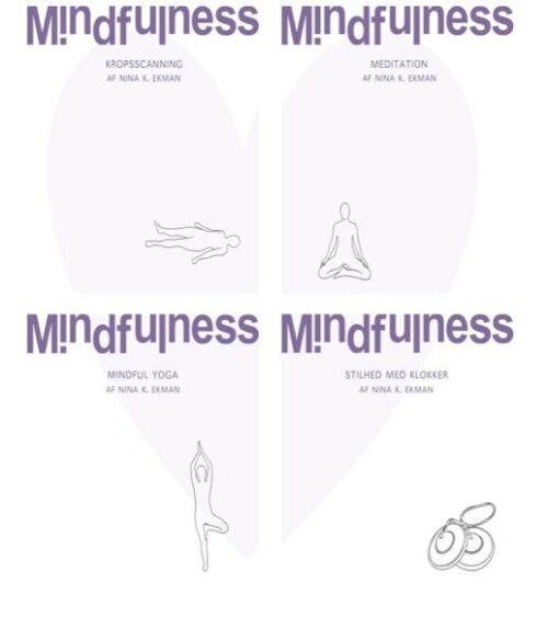 Nina Ekman - 4 Mindfulness lydbøger sampak (MindfulHouse)