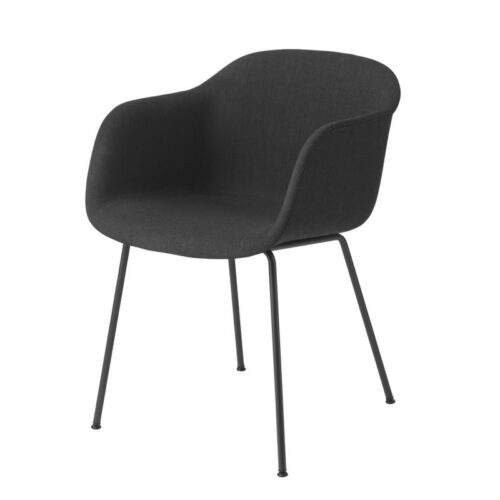 Muuto Fiber Chair Tube Base (Remix 183/Sort)