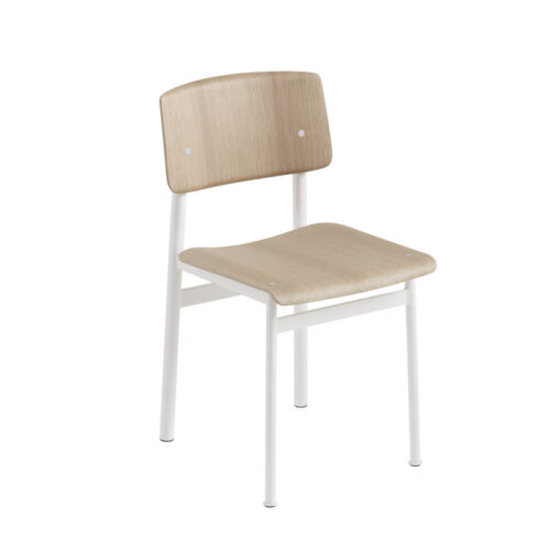 Muuto Stol Loft Hvid/Eg