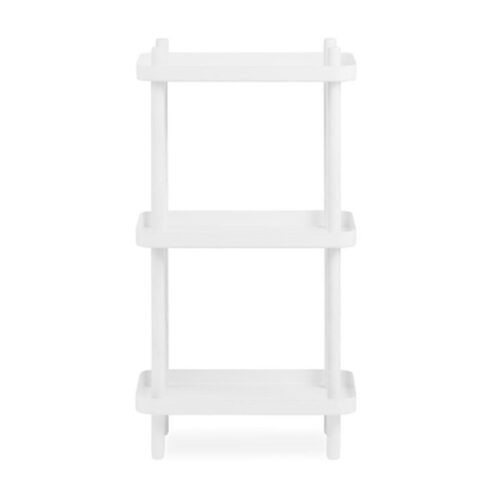 Normann Copenhagen Block Reol Hvid/Hvid