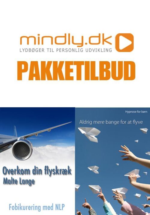 Overkom din flyskræk + Aldrig mere bange for at flyve (Familiepakken)