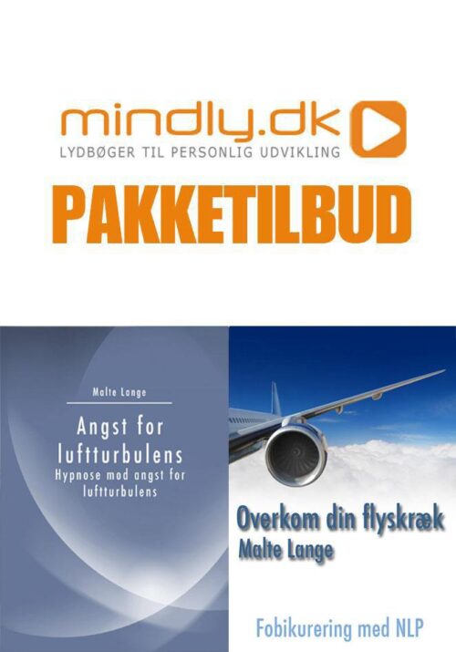 Overvind din flyskræk + Angst for luftturbulens hypnose (Pakketilbud)