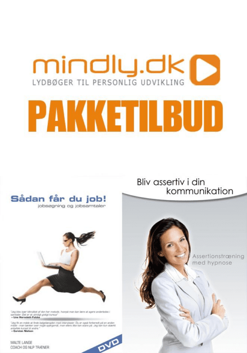 Sådan får du job + Bliv assertiv i din kommunikation (Pakketilbud)
