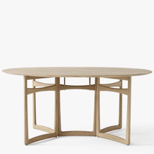Drop Leaf HM6 Spisebord White Oiled Oak