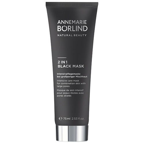 2 in 1 Black Mask  Börlind