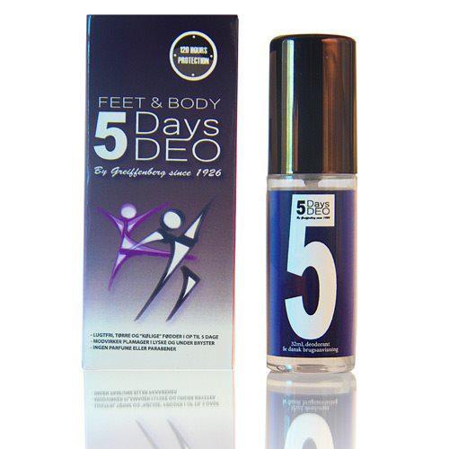 5 days deo feet&body