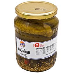 Agurker sur, sød Ø