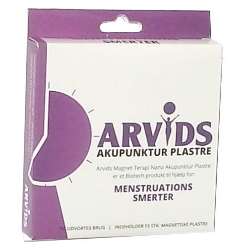 Akupunktur plastre menstrution smerter 15 stk. Arvids