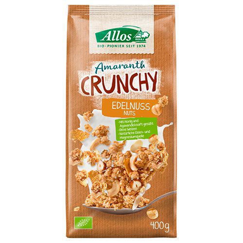 Amaranth crunchy mysli Ø Edelnuss  Allos