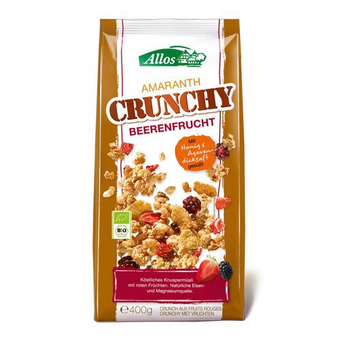 Amaranth Crunchy Mysli Ø m.  Red fruit & Wild berry