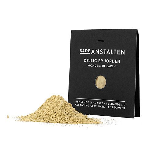 Ansigtsmaske rensende  dejlig er Jorden Badeanstalten
