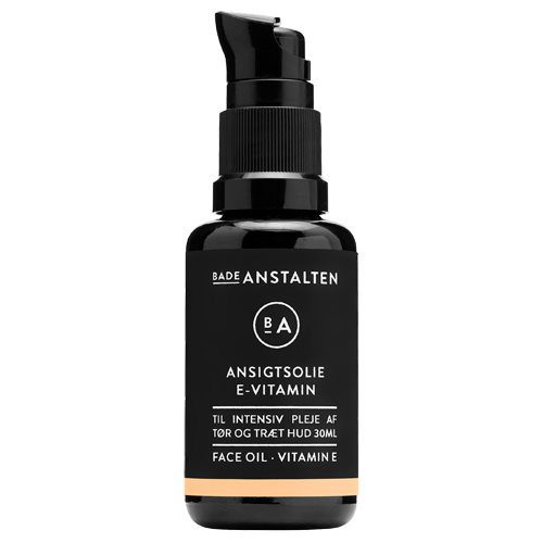 Ansigtsolie e-vitamin  Badeanstalten