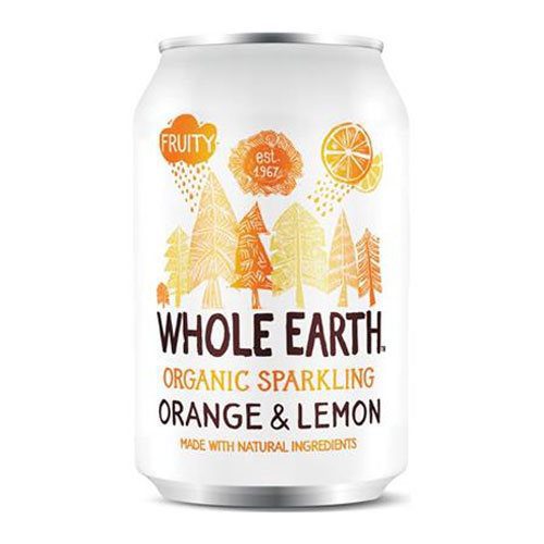 Appelsin/citron sodavand Ø Whole Earth