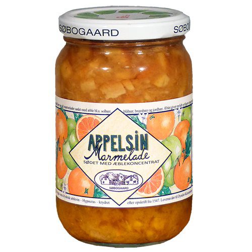 Appelsinmarmelade sødet Ø m æble