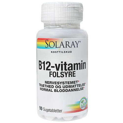 B12 vitamin med folsyre