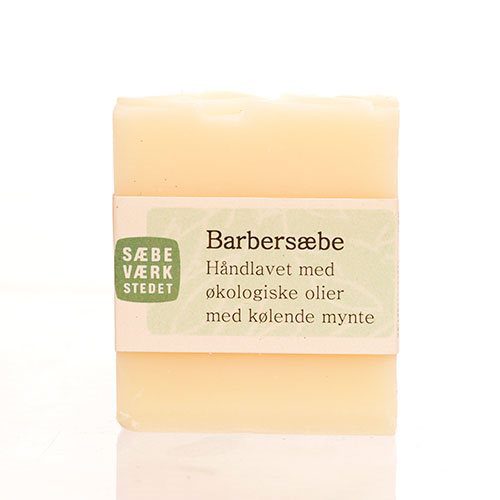 Barbersæbe m. mynte