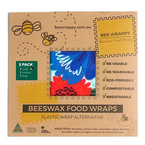 Beeswax Food Wraps 3 Pack