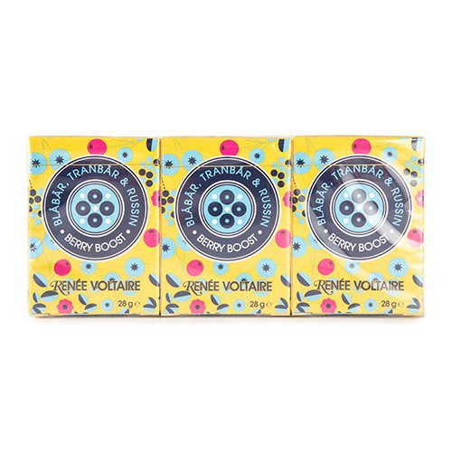 Berry Boost 6-pak (6x28g) - Blåbærk, Tranebær og Rosin - Renée Voltaire