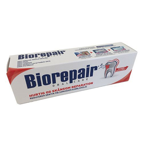 BioRepair Dental sensitive tandpasta rød