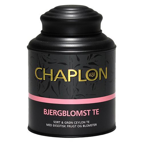 Bjergblomst grøn te dåse Ø