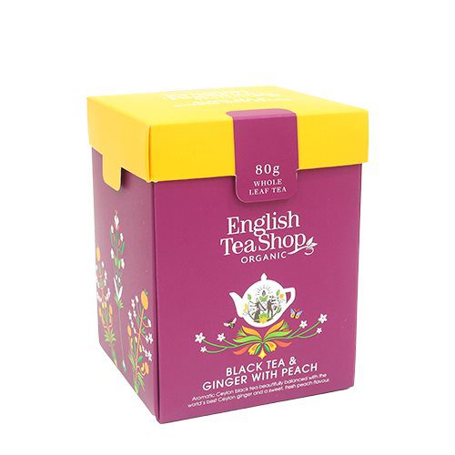 Black Tea & Ginger with Peach Ø