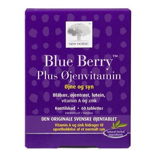 Blue Berry plus øjenvitamin  10 mg