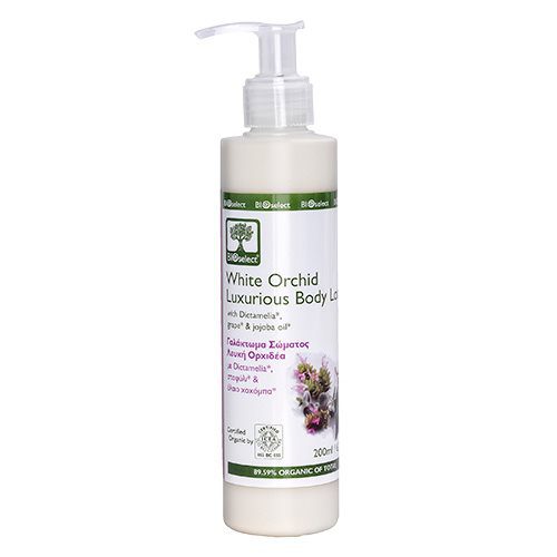 Bodylotion hvid orkidé Bioselect
