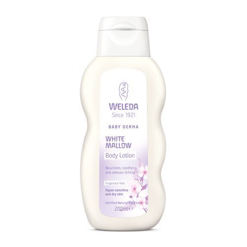 Bodylotion White Mallow Baby Derma Weleda