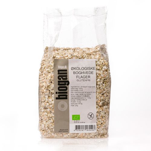 Boghvedeflager glutenfri Ø
